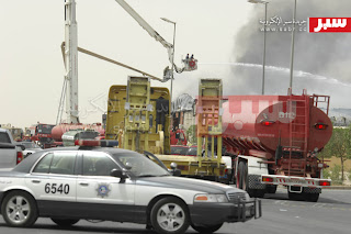 اكثر من 20 صورة و 3 مقاطع لتغطية حريق في منطقة صبحان 17-5-2012