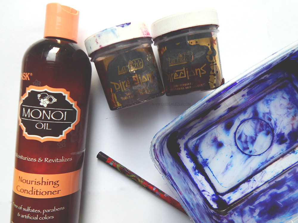How I Dye My Hair || Blogtober - Cardigan Jezebel