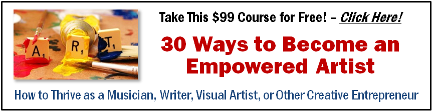 Empowered Artist online course