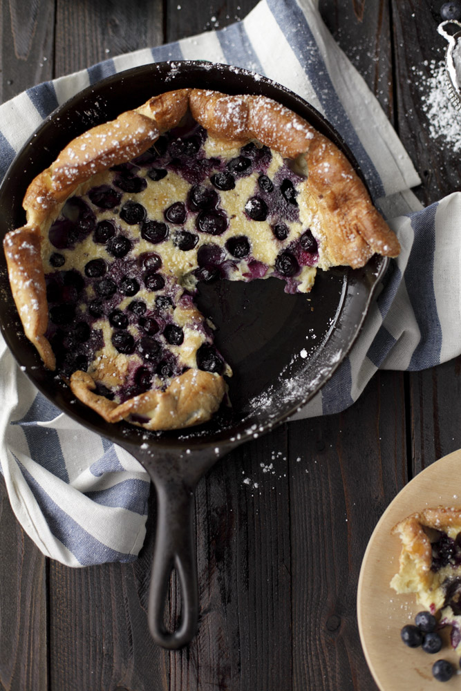 Always With Butter: blueberry dutch baby