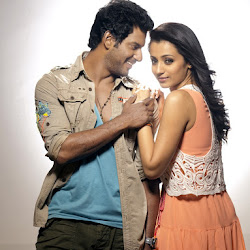 Vishal, Trisha Krishnan, Sunaina on Samar (2013) Tamil Movie Latest Stills Vishal, Trisha Krishnan, Sunaina on Samar (2013) Tamil Movie Latest Stills