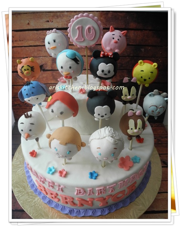D Angel Cakes Tsum Tsum Cake Pops