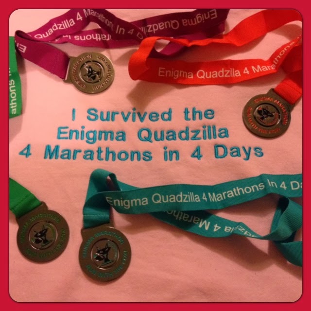 BUFF Enigma Quadzilla - 4 Marathons in 4 Days