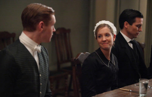 Downton Abbey: Matt Milne, Joanne Froggatt, and Rob James-Collier