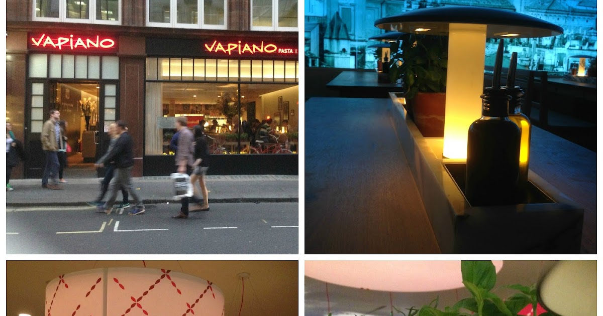 The Vegetarian Experience Vapiano Restaurant Soho A Review