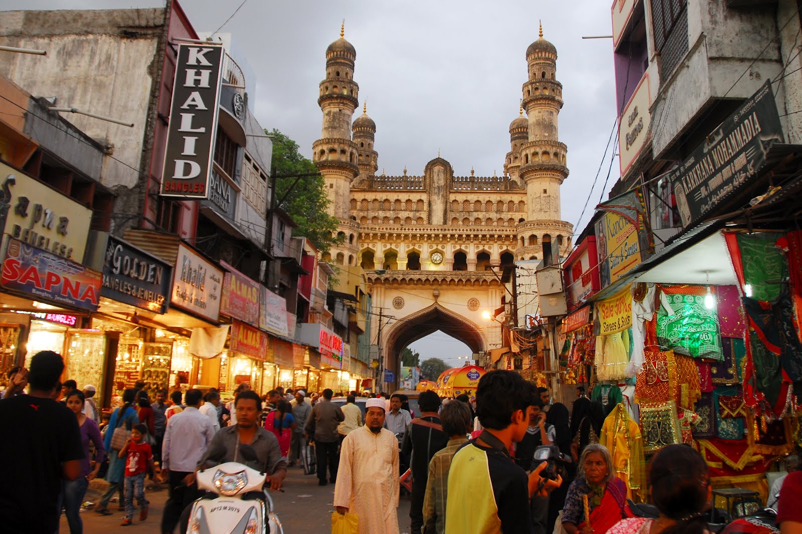 Hyderabad Tourism Places Laad Bazar Charminar