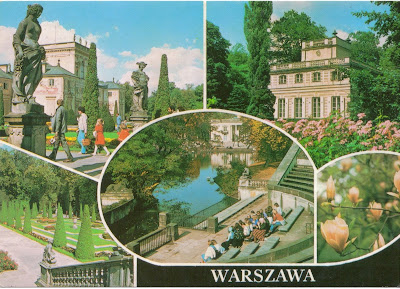 Warsaw, Poland Postcard