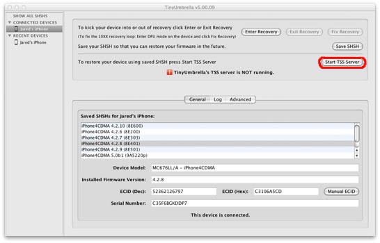 Tutorial downgrade GSM iPhone from iOS 4.3.4/4.3.5/4.3.6 to 4.3.3 