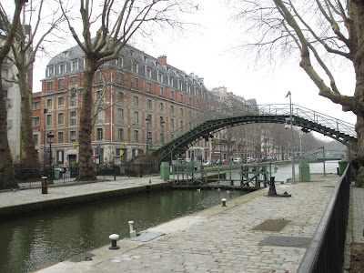 Dressing up in Paris Canal Saint Martin