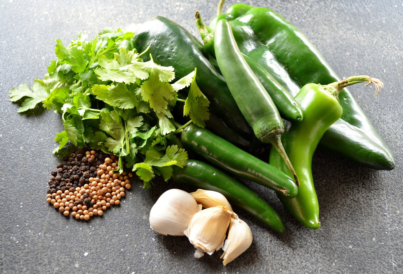 Basil Green Curry Shrimp