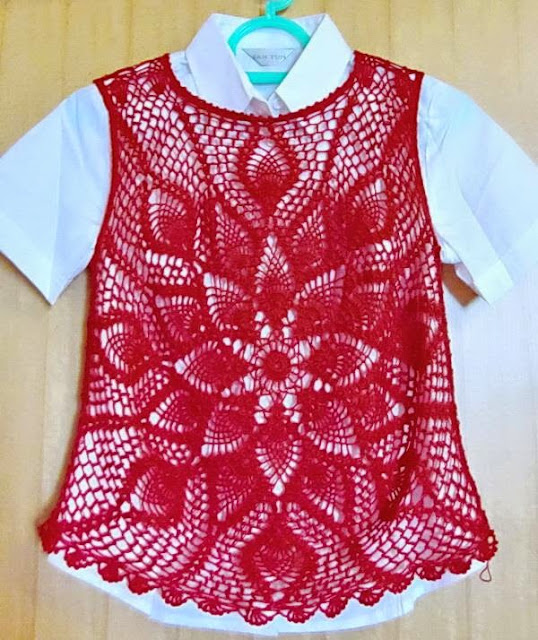 Crochet Sweaters: Crochet Vest Pattern - Wonderful