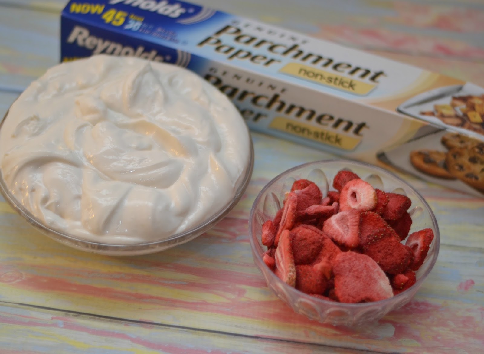 Strawberry Vanilla Yogurt Bark Recipe Building Our Story