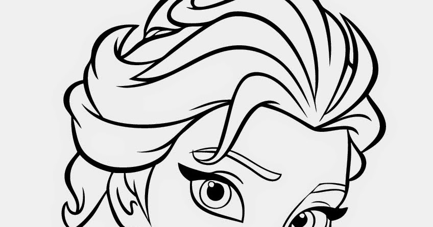 Frozen Elsa Anna Coloring Pages
