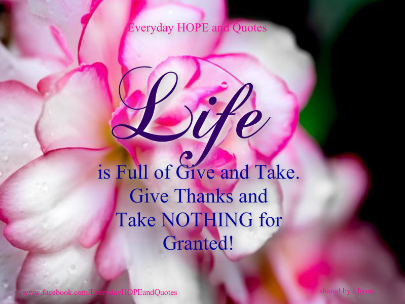 Everyday HOPE and Quotes April 2013