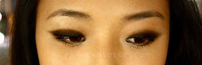 Makeup For Uneven Eyelids - From Head To Toe