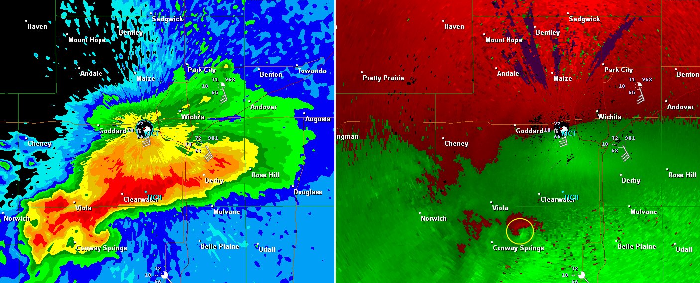 The Original Weather Blog The Tornado Chronicles Wichita, KS Tornado