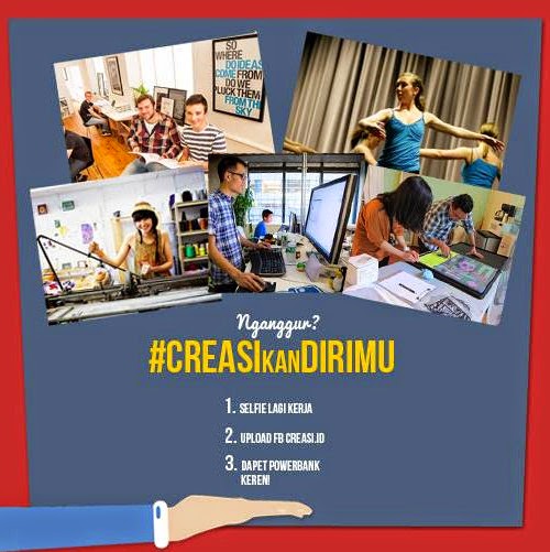 Kontes Creasikan Dirimu Berhadiah Powerbank Kontes Creasikan Dirimu Berhadiah Powerbank