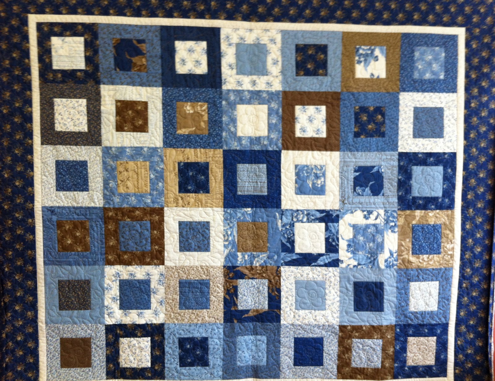 Linda s Quiltmania: Blueberry Crumb Cake
