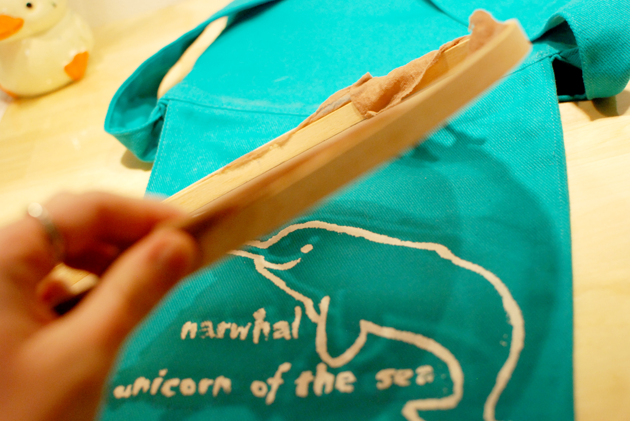 Paper Raindrops DIY screen printing tutorial!