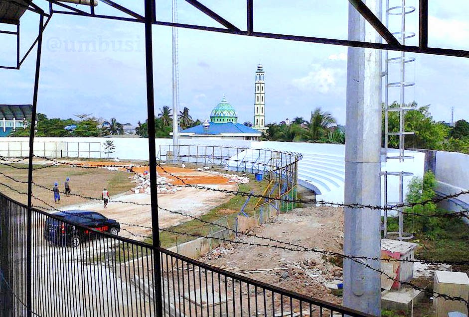 gambar terbaru kondisi Stadion 17 Mei Banjarmasin bulan desember gambar terbaru kondisi Stadion 17 Mei Banjarmasin bulan desember