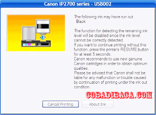 tofik cyber: CARA RESET CANON IP2770 ( Berkedip 16x orange )