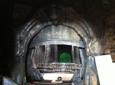 2 fotos del set de rodaje de Prometheus 1