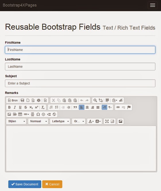 rich text fields rich text fields