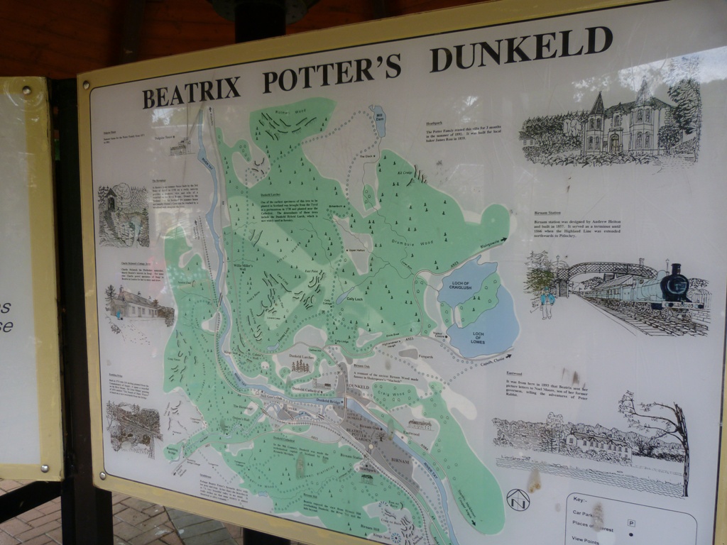 Gilmore House Bed and Breakfast Blairgowrie Beatrix Potter Garden