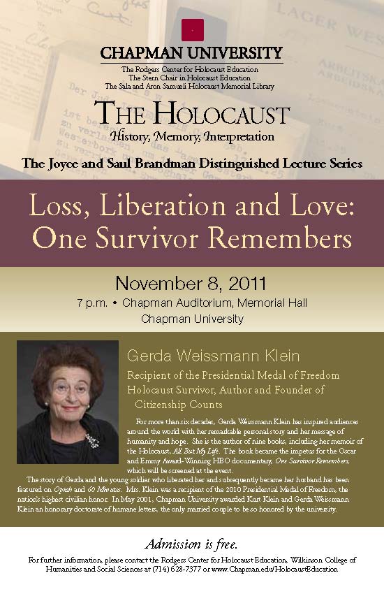 One Survivor Remembers