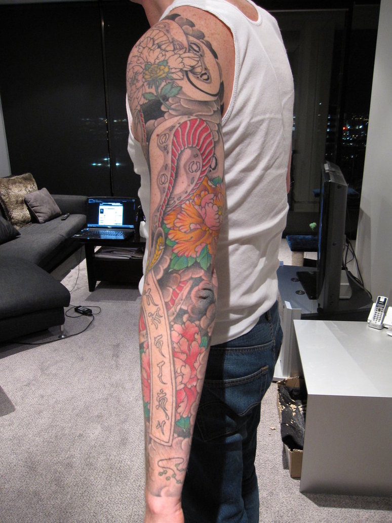 Tattoos for Men 2011: Japanese Sleeve Tattoos - The Coolest Japanese