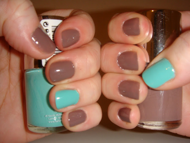 becky's mani monday - accent