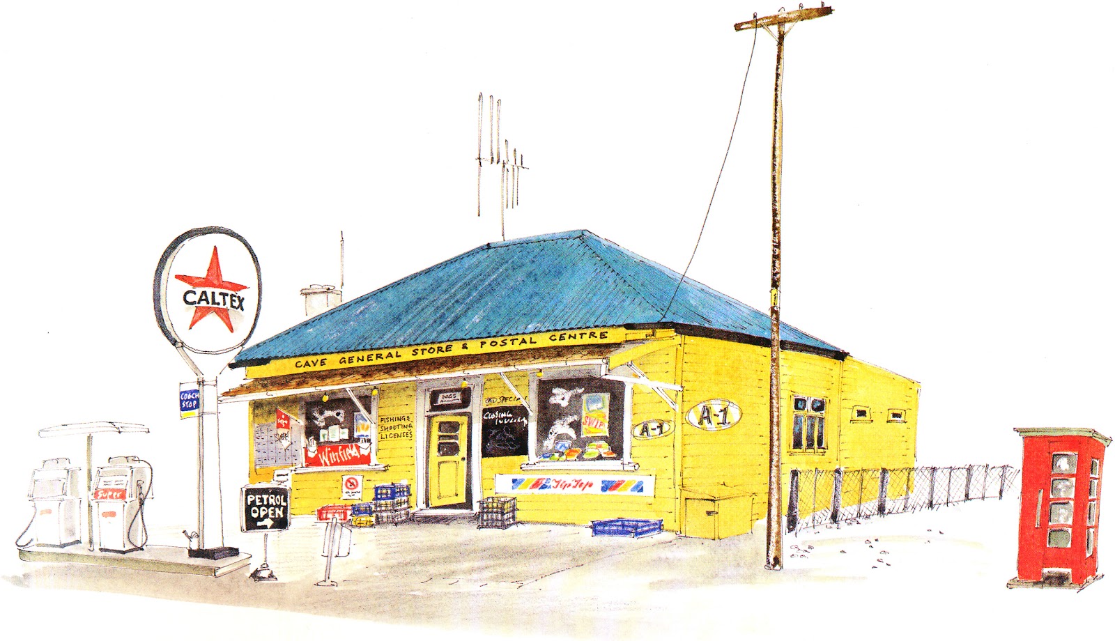 Don Donovan's World Open 7 Days 35. Cave Store, South Canterbury