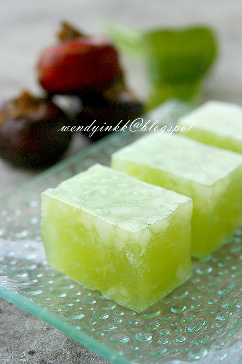 Water Chestnut Cake With Osmanthus Recipe Water Chestnut Cake With Osmanthus Recipe