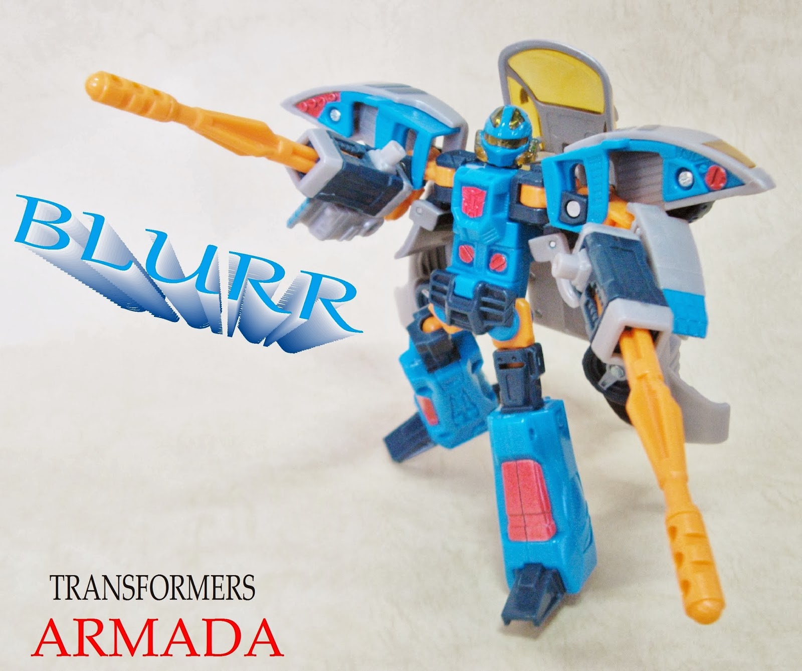 TRANSFORMERS ARMADA DELUXE CLASS BLURR變形金剛大艦隊豪華級囉嗦(急先鋒)