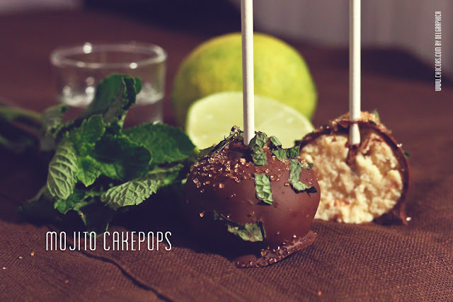 Mojito cakepop