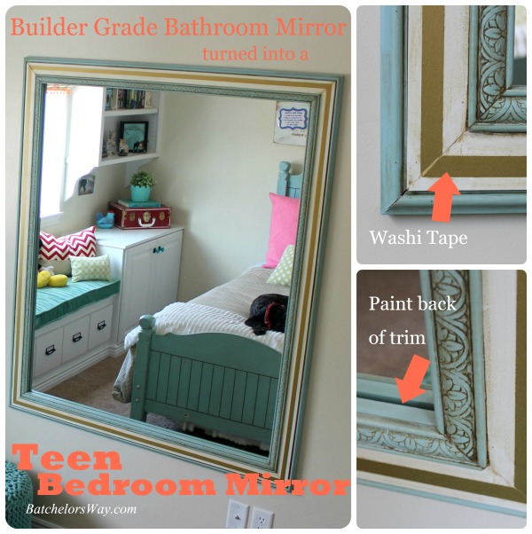 Batchelors Way What to do with Builder Grade Mirror! Rustic Charm