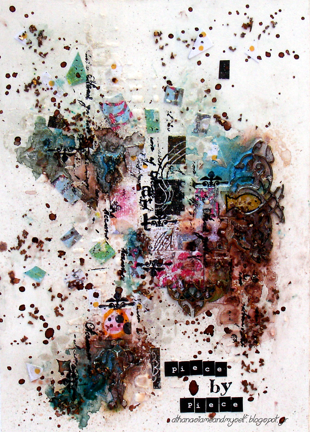 Mixed Media Place Piece by piece