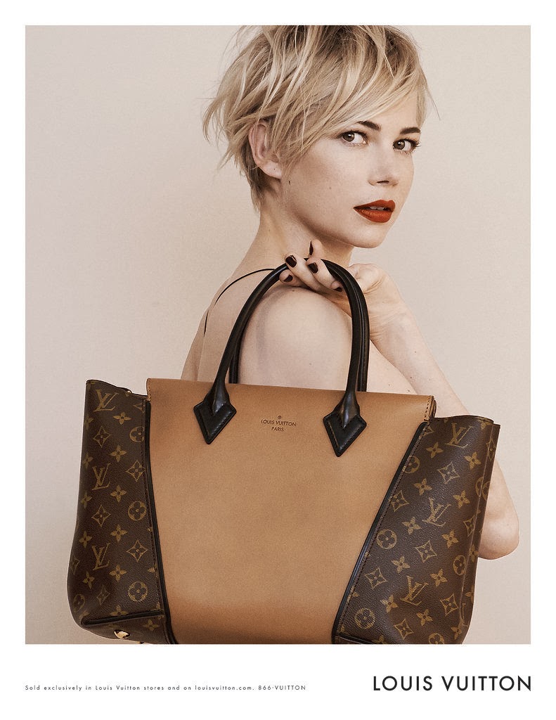 Michelle Williams in Louis Vuitton Capucines Spring / Summer 2015 Ad  Campaign - Spotted Fashion