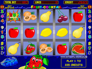 игровой автомат фруктовый коктейль