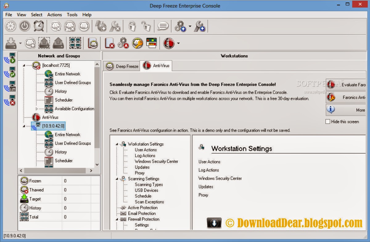 Deep freeze standard edition ver. 6.62.020.3058 windows