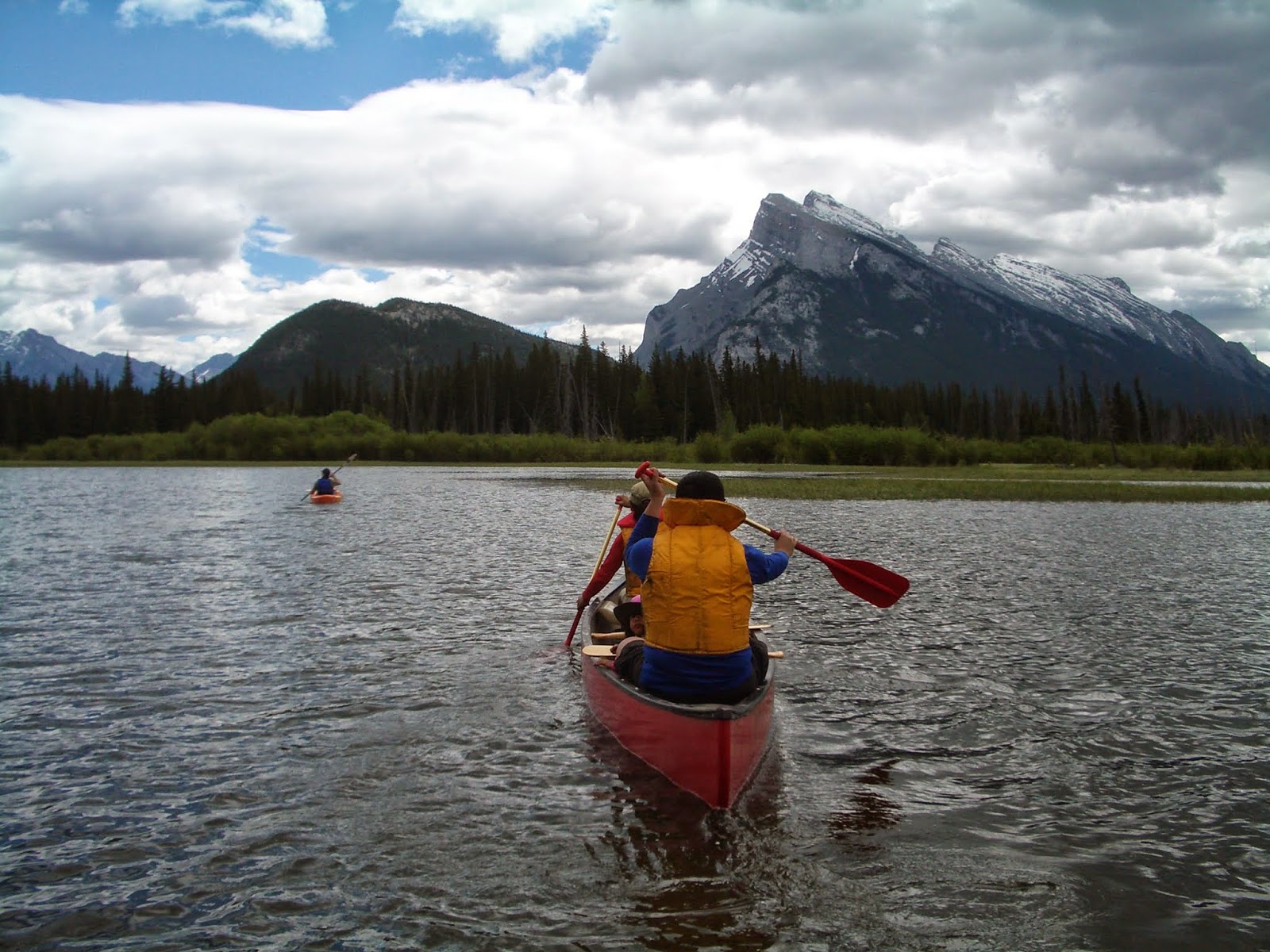 Family Adventures in the Canadian Rockies Family Canoeing and Kayaking