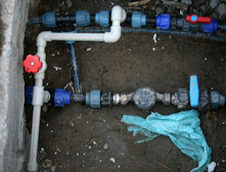 Another pipe in the man hole Another pipe in the man hole