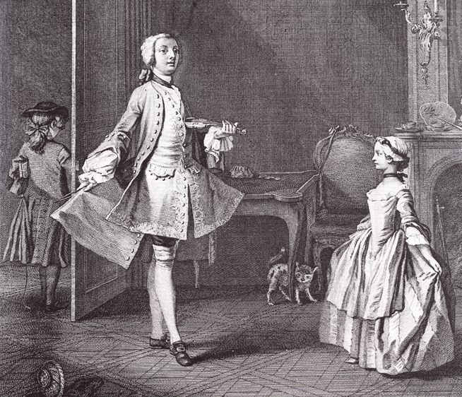 Viola da gamba, violone Pochette, kit or dancing master`s violin.