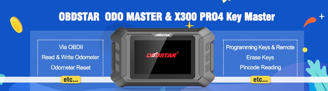 OBDSTAR ODOMASTER &  X300 PRO4