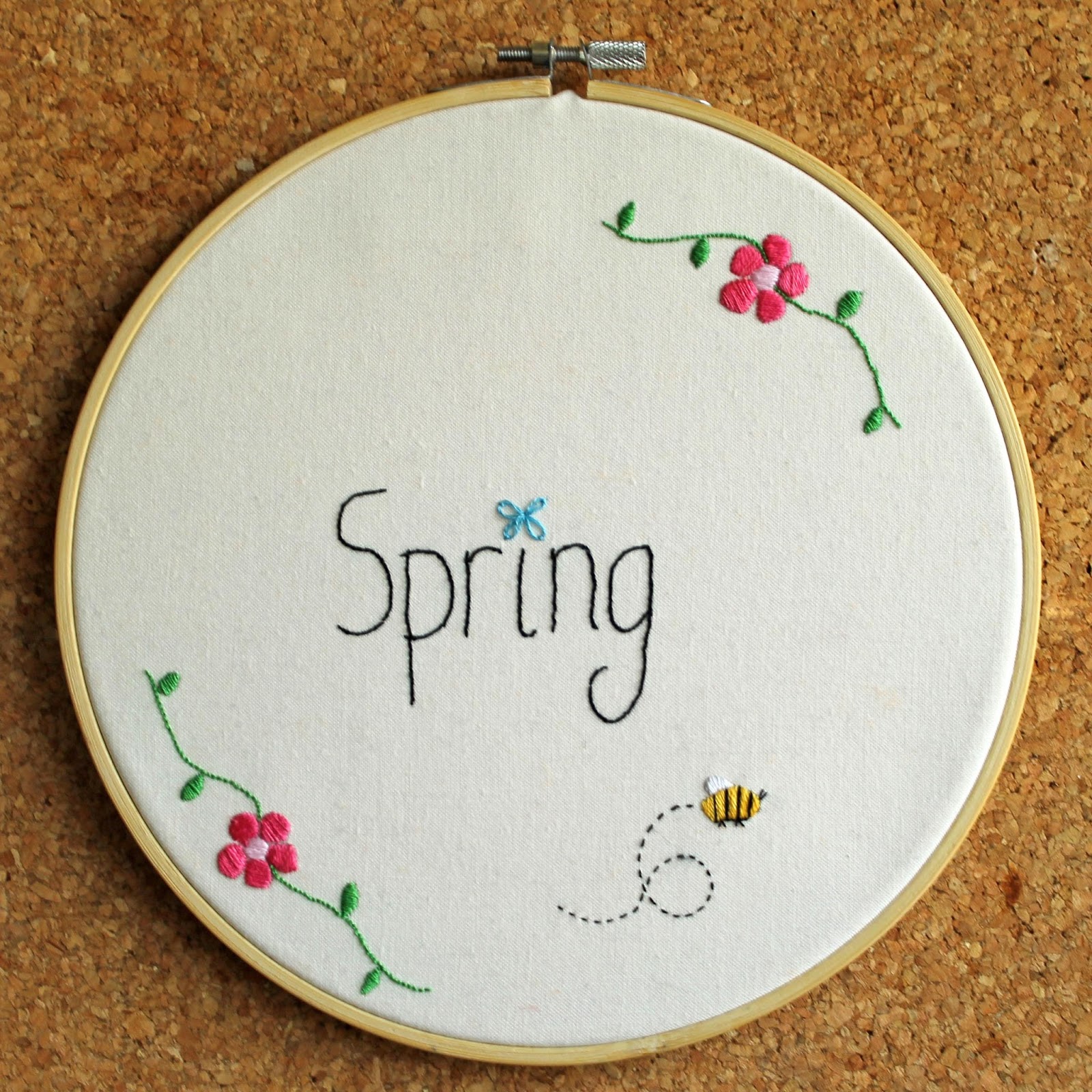 Sallystrawberry spring embroidery Sallystrawberry spring embroidery