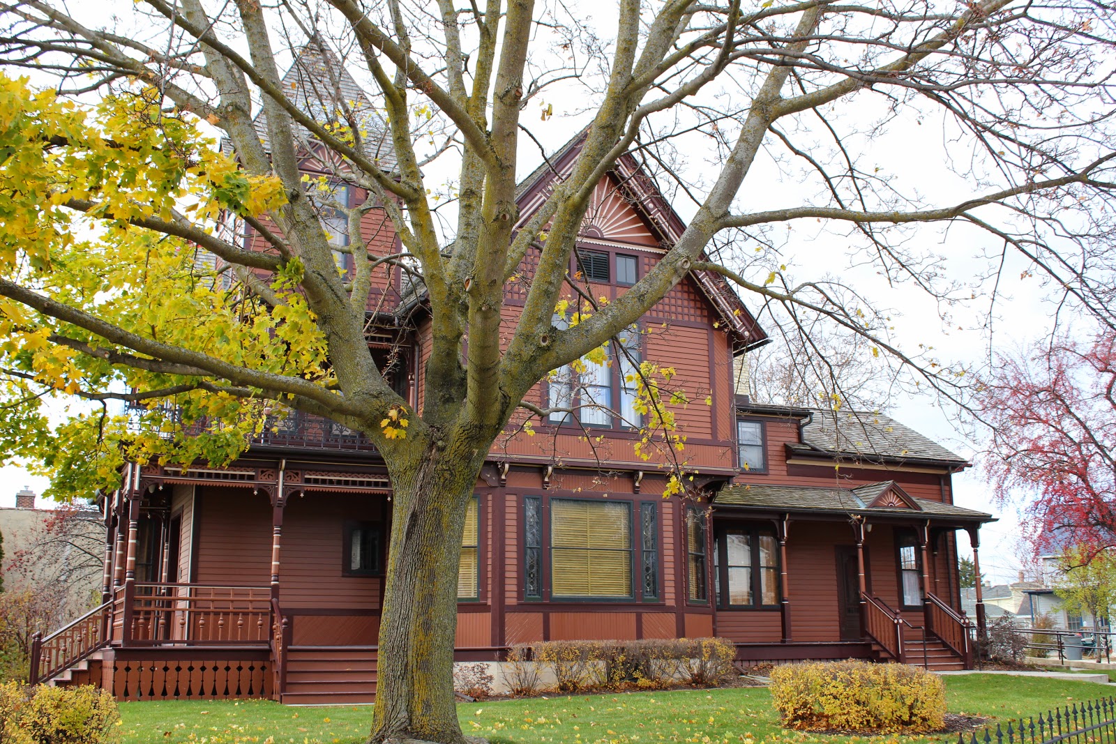 Wisconsin Historical Markers H.C. Timm House and Marker
