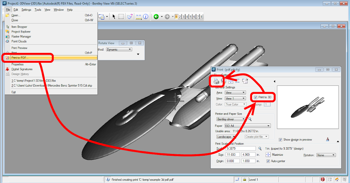 free pdf printer for revit