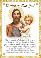 NUESTRO PADRE Y SEÑOR SAN JOSÉ (Toque sobre la imagen)