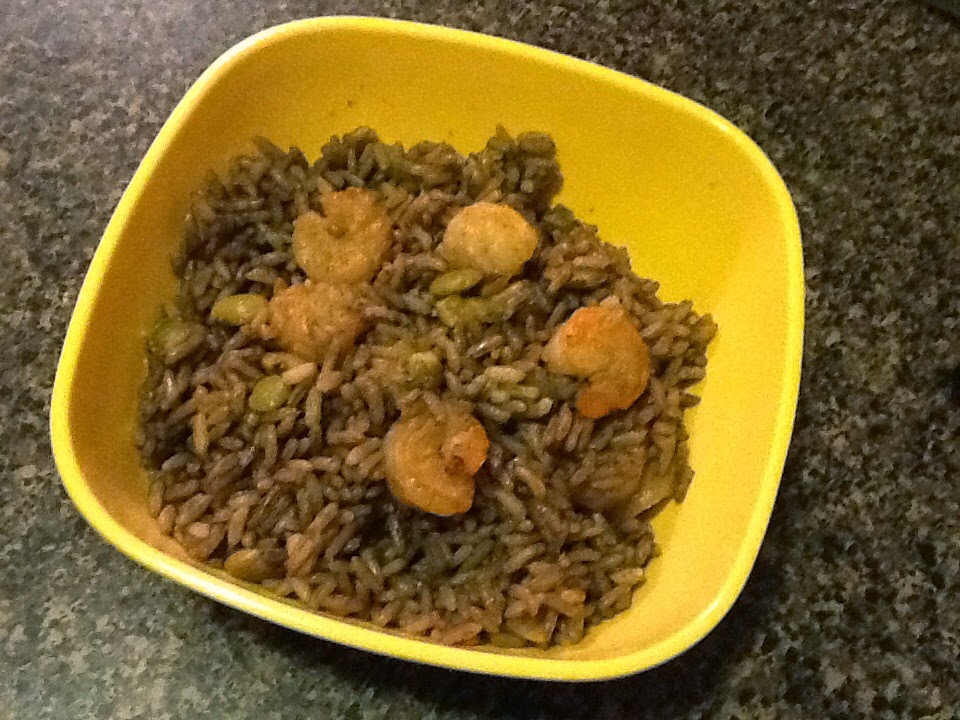 Spicy&Sweet Everything Haitian Diri a Jon Jon (Black Mushroom Rice)