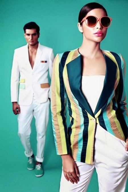 Deepak And Fahad New Stylish Winter Dresses Collection 2014 For Men & Women Deepak And Fahad New Stylish Winter Dresses Collection 2014 For Men & Women